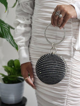 Load image into Gallery viewer, ~ Aliyah Sphere Clutch - Black