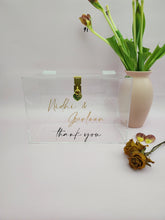 Load image into Gallery viewer, Lock & Key Wedding Card Box