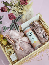 Load image into Gallery viewer, Wooden Crate Gift Set + Lace Robe