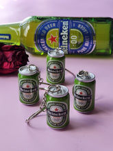 Load image into Gallery viewer, Miniature Heineken Key Ring