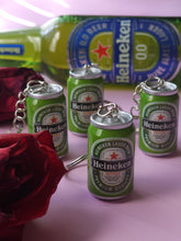 Load image into Gallery viewer, Miniature Heineken Key Ring