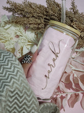 Load image into Gallery viewer, Personalised Glass Tumbler