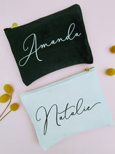 Load image into Gallery viewer, Makeup Bag - Velvet