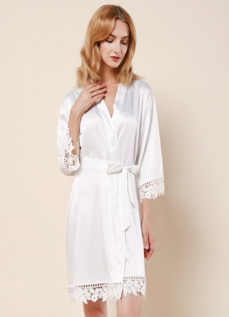 Lace Robe - Plus Size Bride