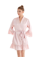 Load image into Gallery viewer, Ruffled Robe - Soft Pink