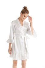 Load image into Gallery viewer, Ruffled Robe - Bride