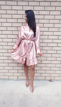 Load image into Gallery viewer, Ruffled Robe - Rose