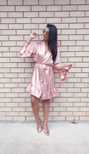 Load image into Gallery viewer, Ruffled Robe - Rose