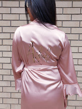 Load image into Gallery viewer, Ruffled Robe - Rose