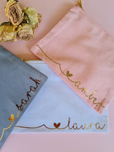 Load image into Gallery viewer, Makeup Bag - Cotton Canvas