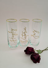Load image into Gallery viewer, Personalised Glass Flutes