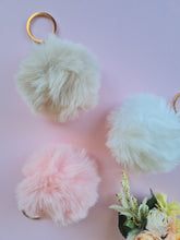 Load image into Gallery viewer, Fluffy Pom-Pom Keychain