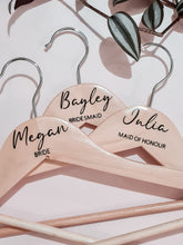 Load image into Gallery viewer, Personalised Coat Hanger - Wooden