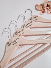 Load image into Gallery viewer, Personalised Coat Hanger - Wooden