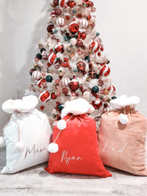 Load image into Gallery viewer, Large Velvet Christmas Santa Sacks
