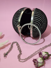 Load image into Gallery viewer, ~ Aliyah Sphere Clutch - Black