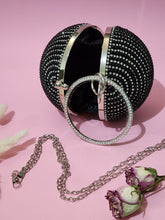 Load image into Gallery viewer, ~ Aliyah Sphere Clutch - Black