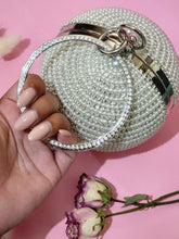 Load image into Gallery viewer, ~ Aliyah Sphere Clutch - Silver
