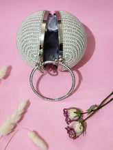 Load image into Gallery viewer, ~ Aliyah Sphere Clutch - Silver