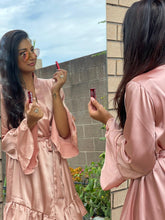 Load image into Gallery viewer, Ruffled Robe - Rose