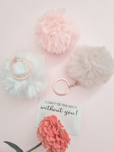 Load image into Gallery viewer, Fluffy Pom-Pom Keychain