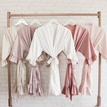 Load image into Gallery viewer, Ruffled Robe - Bride
