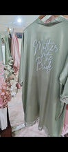 Load image into Gallery viewer, Lace Robe - Sage Green