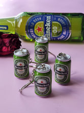 Load image into Gallery viewer, Miniature Heineken Key Ring
