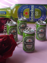 Load image into Gallery viewer, Miniature Heineken Key Ring

