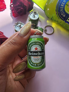Miniature Heineken Key Ring