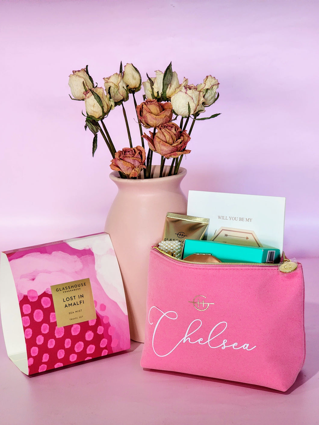 Glasshouse Makeup Bag Gift Set