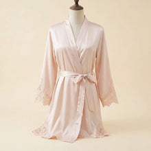 Load image into Gallery viewer, Lace Robe - Champagne
