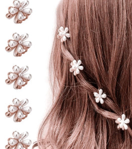 Mini Flower Hair Clips