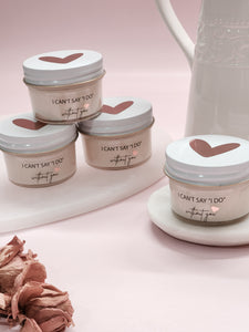 Can't Say I DO candles