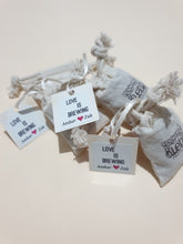 Load image into Gallery viewer, Love is Brewing Mini Coffee Bags
