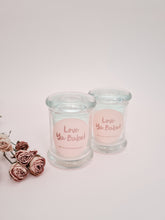 Load image into Gallery viewer, Love Ya Babe! Mini Metro Candle Jars
