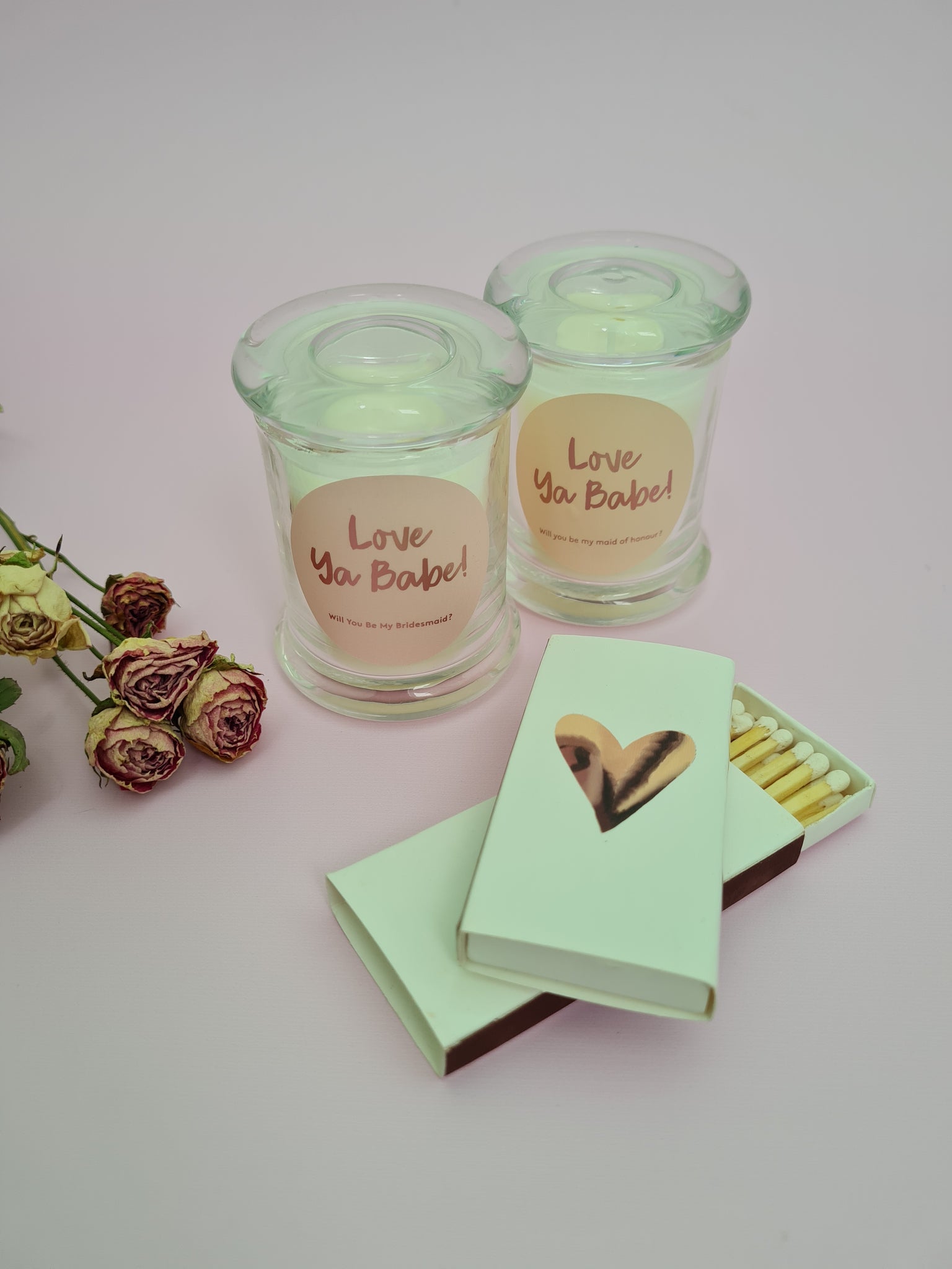 Love Ya Babe! Mini Metro Candle Jars – Bride To Be NZ