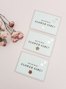 Flower Girl Proposal Card