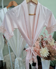 Load image into Gallery viewer, Girl&#39;s Robe - Satin Blush
