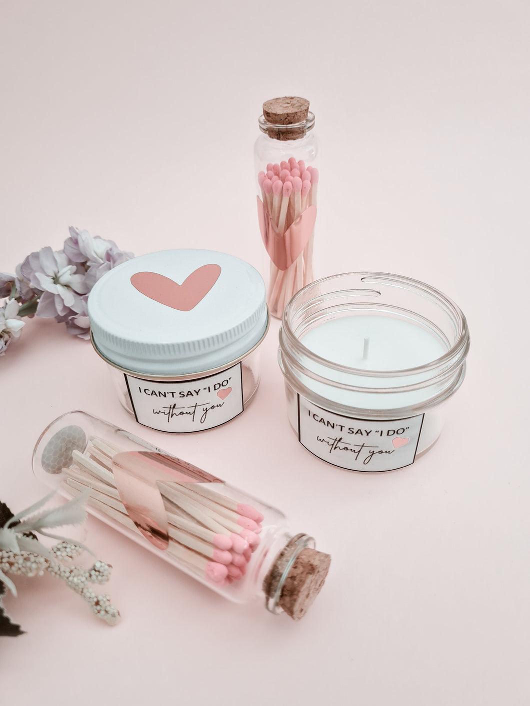 Can't Say I DO candles